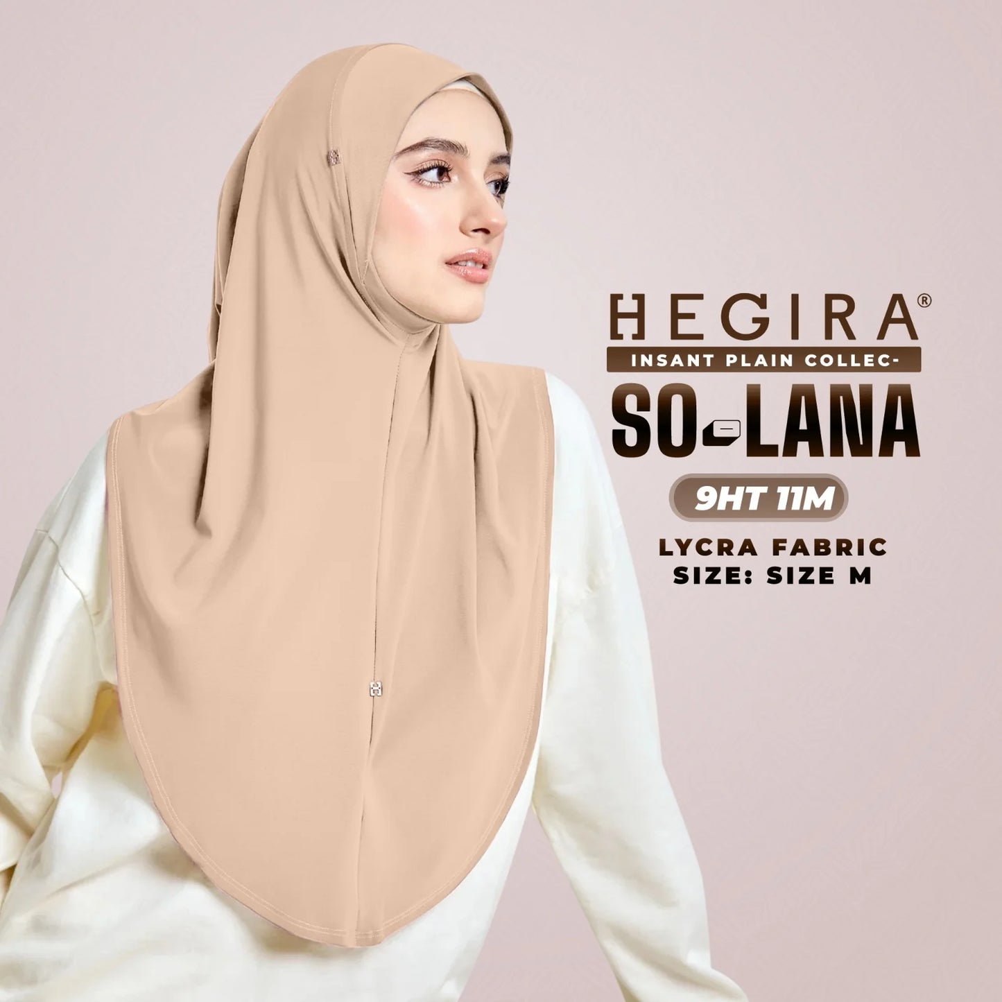 HEGIRA So-Lana Instant Hijab (LOWEST PRICE)