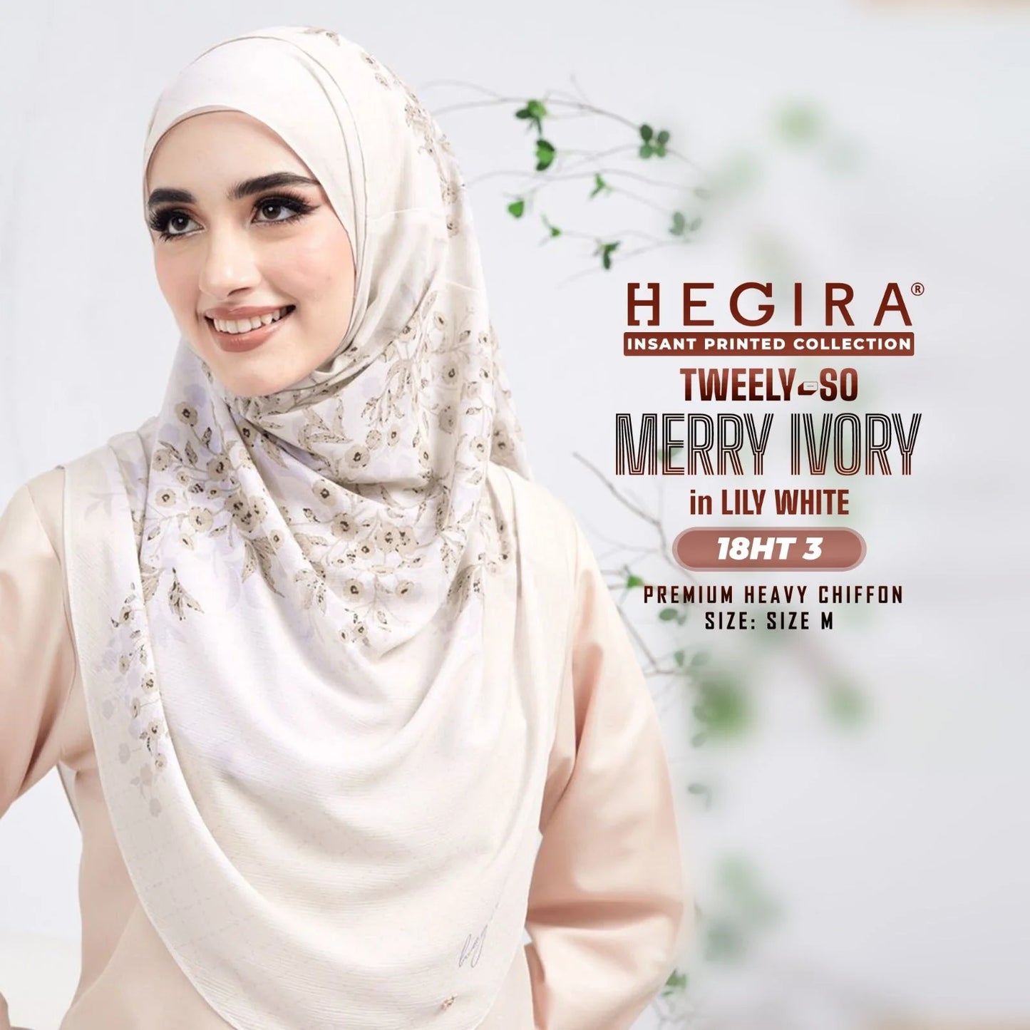 HEGIRA TWEELY-SO MERRY IVORY Instant Collection (18HT)