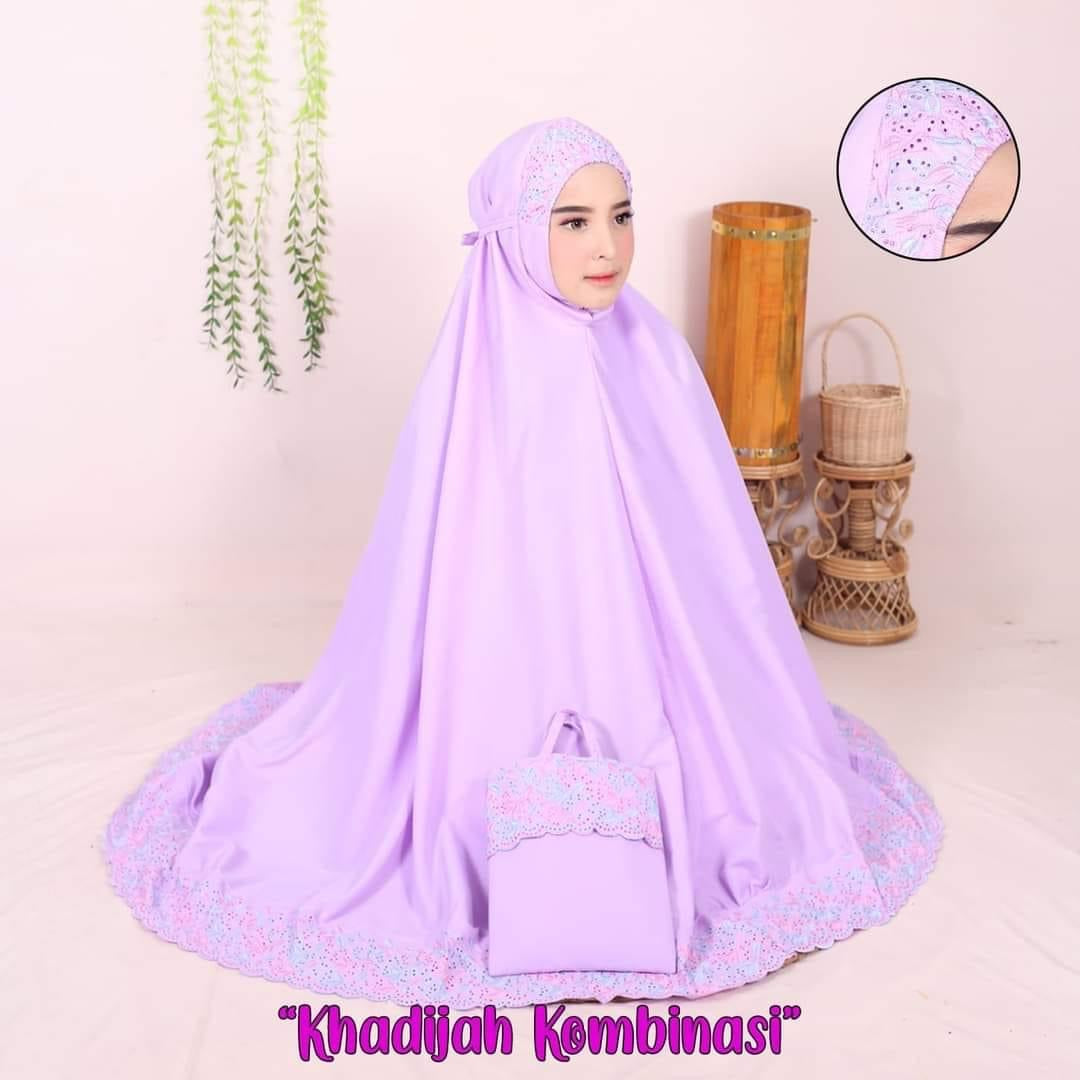 Khadijah Tulips Prayerwear/Mukna