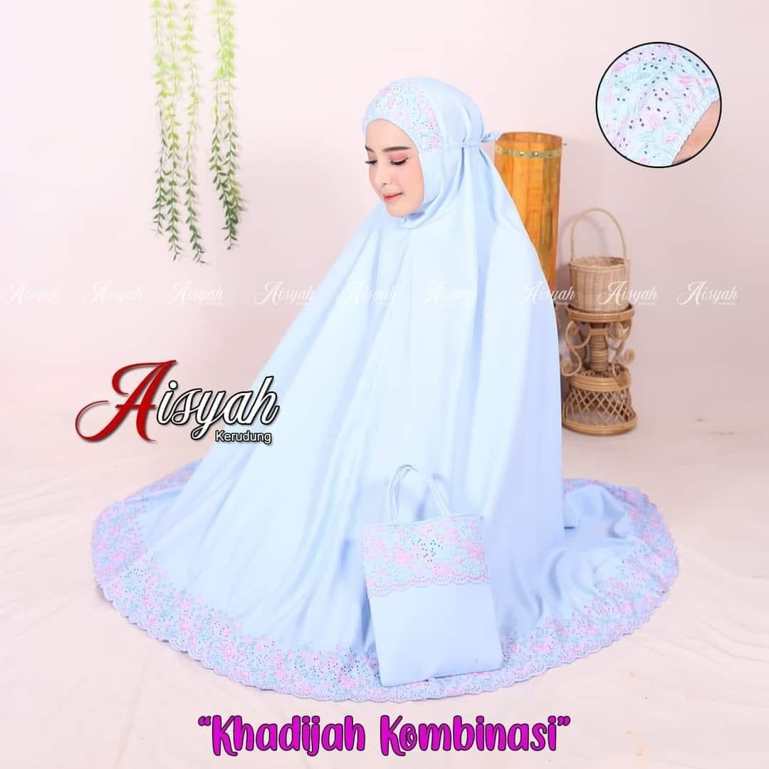 Khadijah Tulips Prayerwear/Mukna