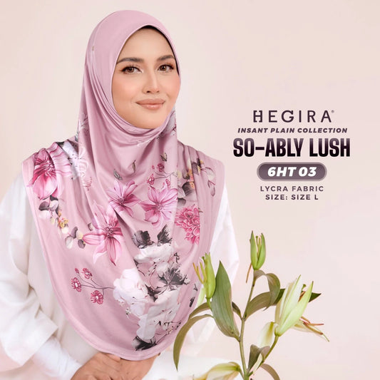 HEGIRA SO-ABLY LUSH Instant Hijab (6HT)