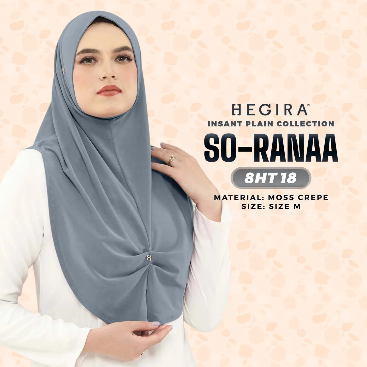 HEGIRA So-Ranaa Instant Hijab (8HT)