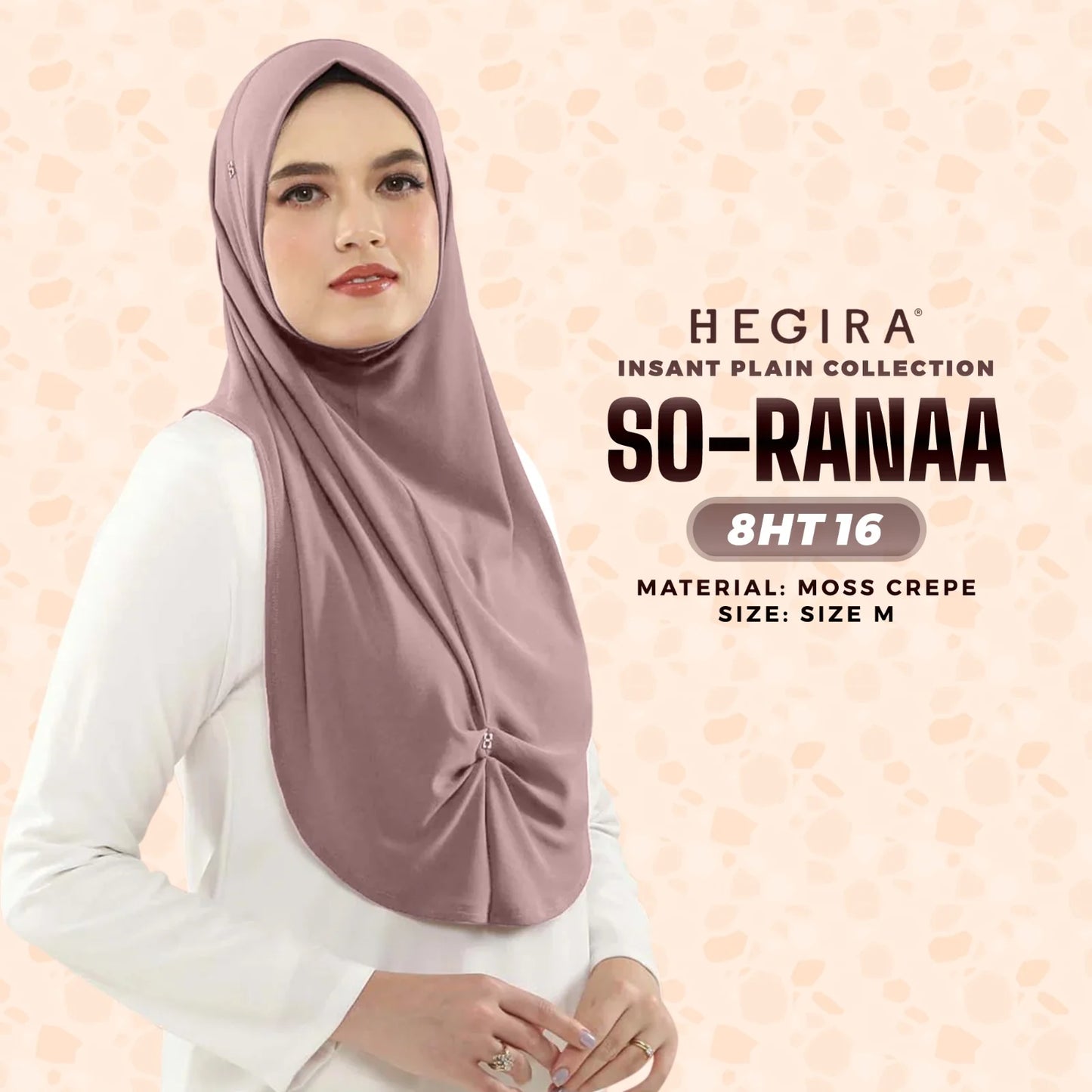 HEGIRA So-Ranaa Instant Hijab (8HT)