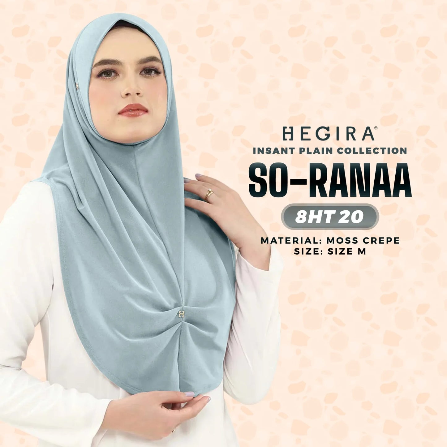 HEGIRA So-Ranaa Instant Hijab (8HT)