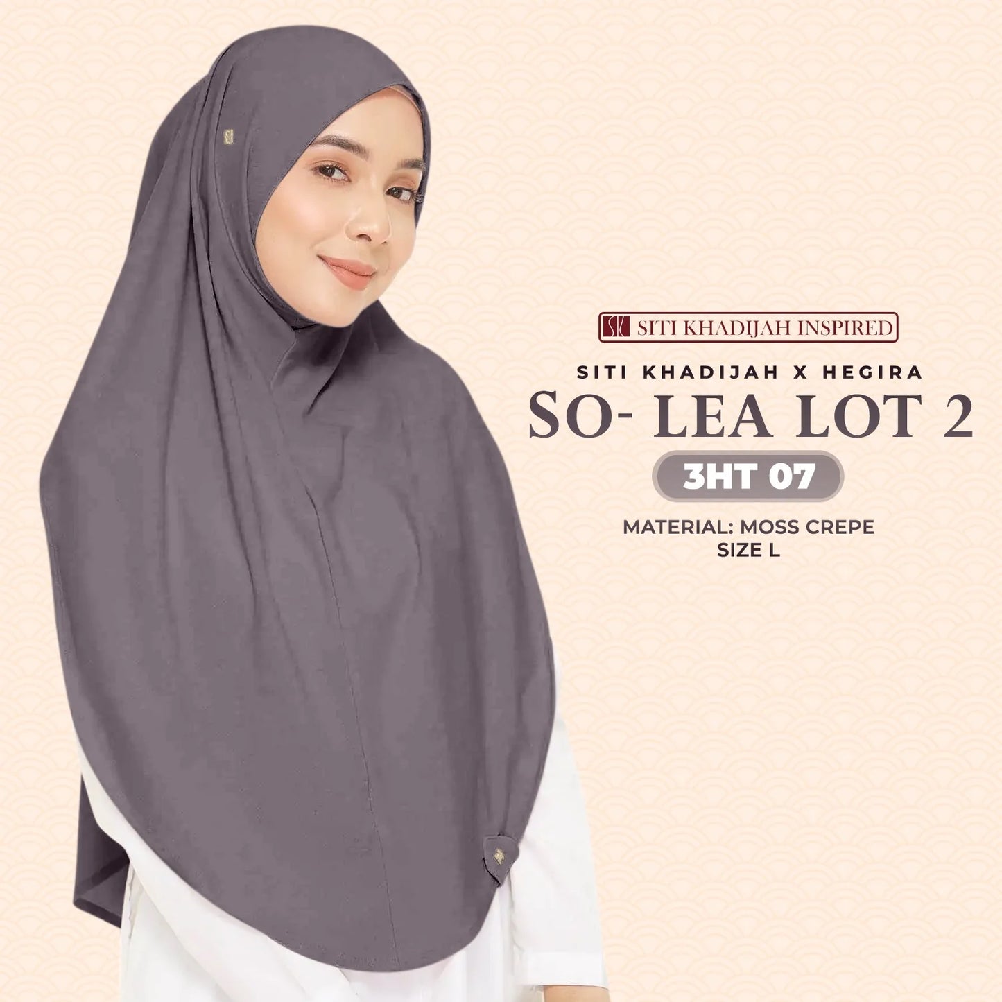 HEGIRA So-Lea Instant Hijab (Siti Khadijah X Hegira)