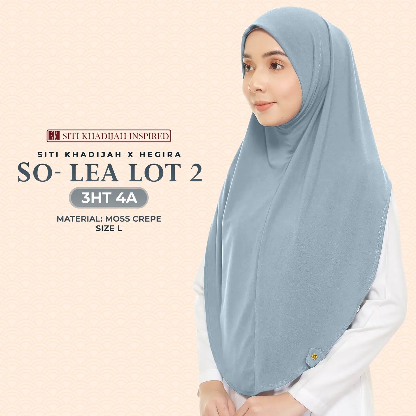 HEGIRA So-Lea Instant Hijab (Siti Khadijah X Hegira)