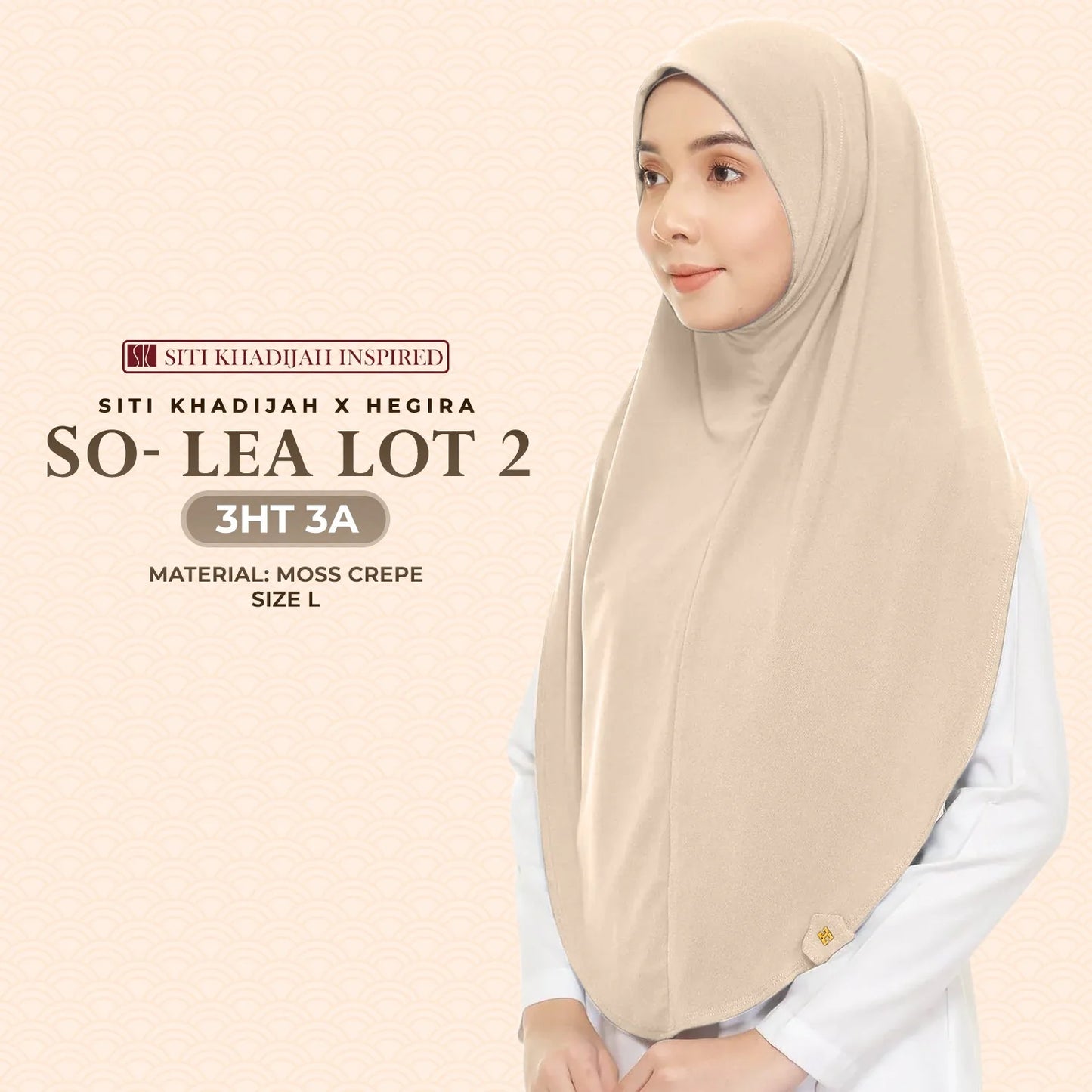 HEGIRA So-Lea Instant Hijab (Siti Khadijah X Hegira)