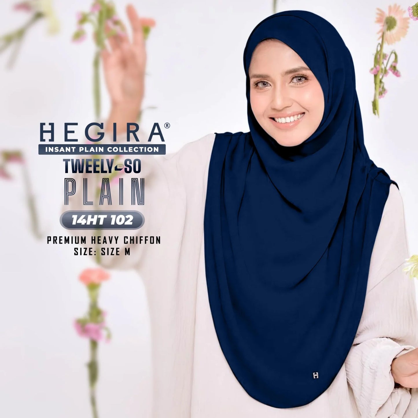 HEGIRA Tweely-So Basic Plain Instant Hijab