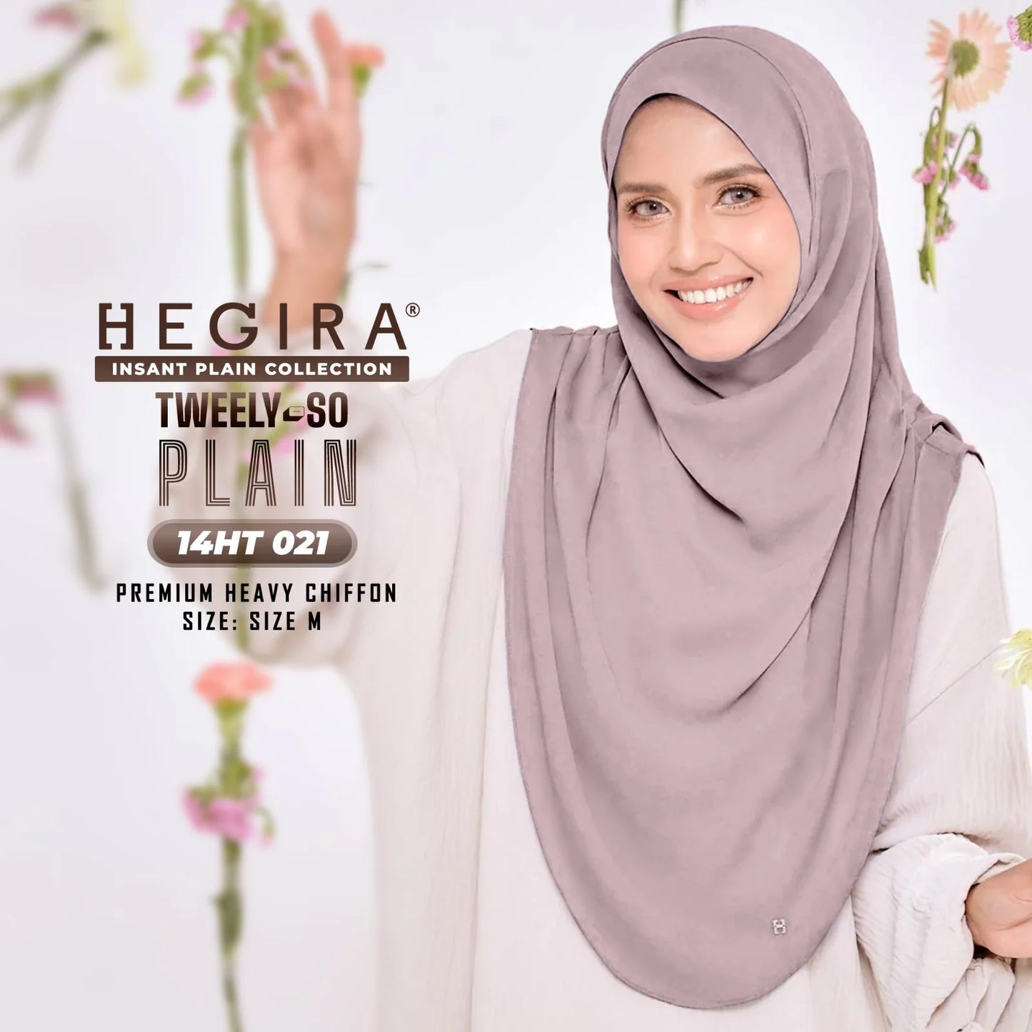 HEGIRA Tweely-So Basic Plain Instant Hijab