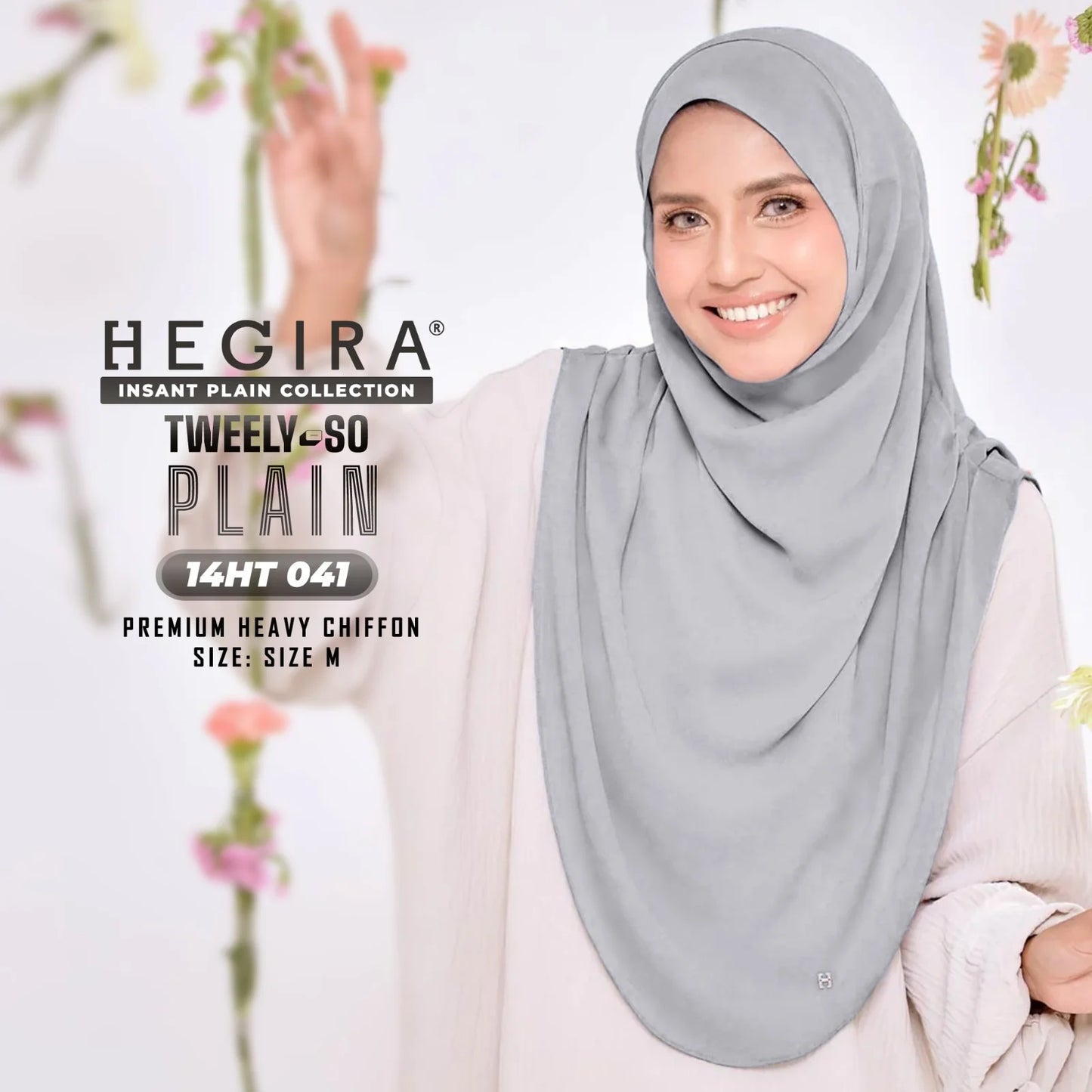 HEGIRA Tweely-So Basic Plain Instant Hijab