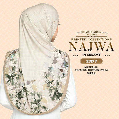 JIMMYSCARVES Najwa Printed Instant Sarung Collection (2JD)