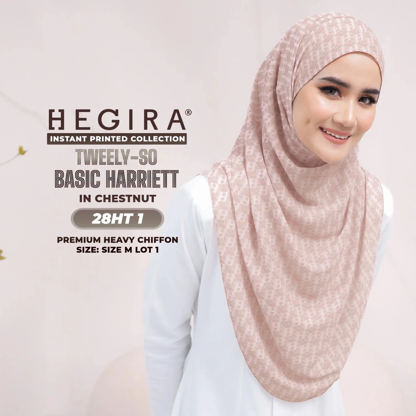 HEGIRA TWEELY-SO HARRIET Printed Instant Collection (28HT)