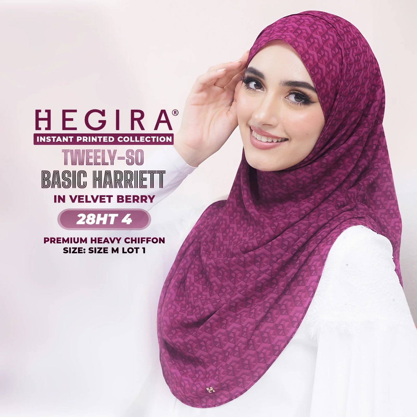 HEGIRA TWEELY-SO HARRIET Printed Instant Collection (28HT)