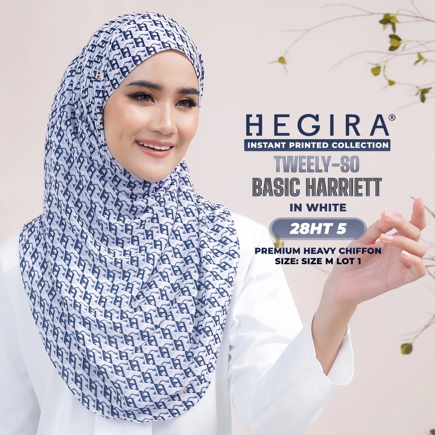 HEGIRA TWEELY-SO HARRIET Printed Instant Collection (28HT)