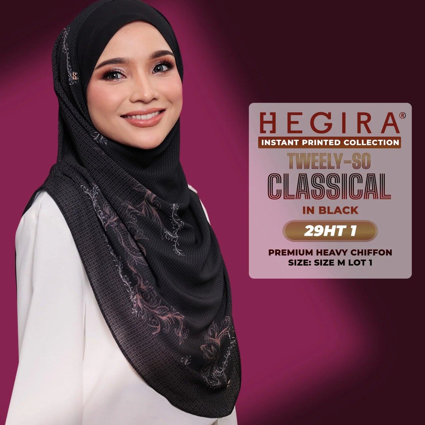 HEGIRA TWEELY-SO CLASSICAL Printed Instant (29HT)