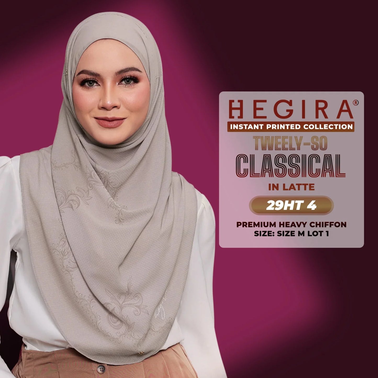 HEGIRA TWEELY-SO CLASSICAL Printed Instant (29HT)