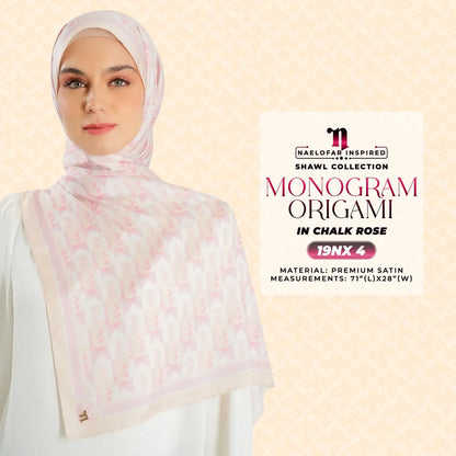 NAELOFAR Monogram Origami Shawl Collection (19NX)