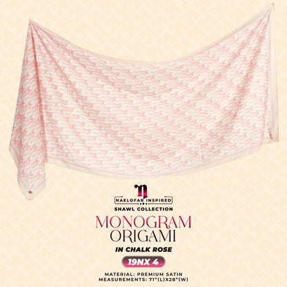 NAELOFAR Monogram Origami Shawl Collection (19NX)