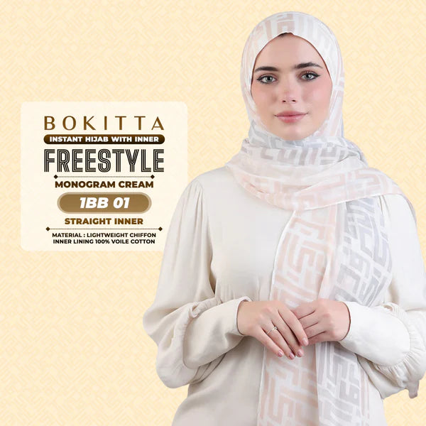 BOKITTA Monogram Freestyle With Inner & Box Collection (1BB)