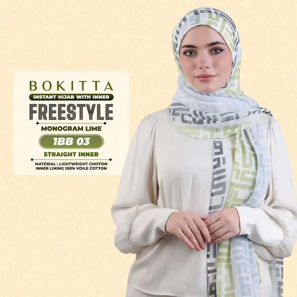 BOKITTA Monogram Freestyle With Inner & Box Collection (1BB)