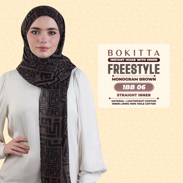 BOKITTA Monogram Freestyle With Inner & Box Collection (1BB)