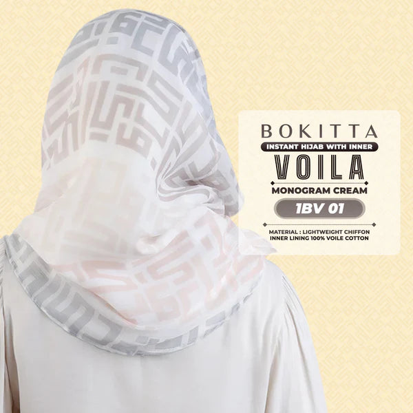 BOKITTA Monogram Voila Printed With Inner & Box Collection (1BV)