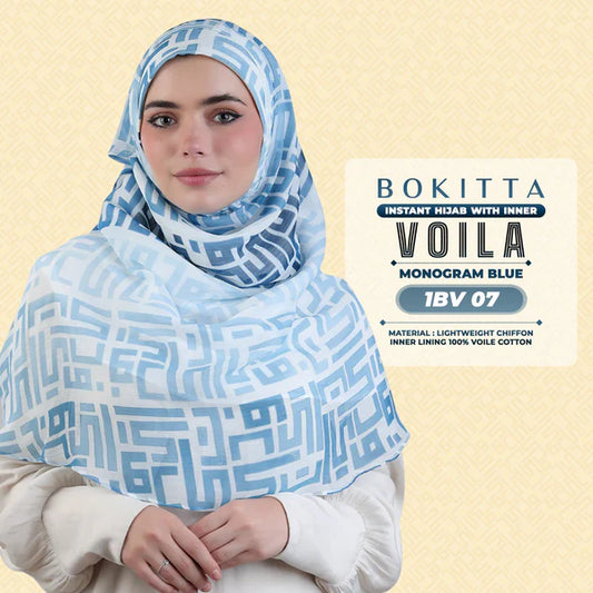 BOKITTA Monogram Voila Printed With Inner & Box Collection (1BV)