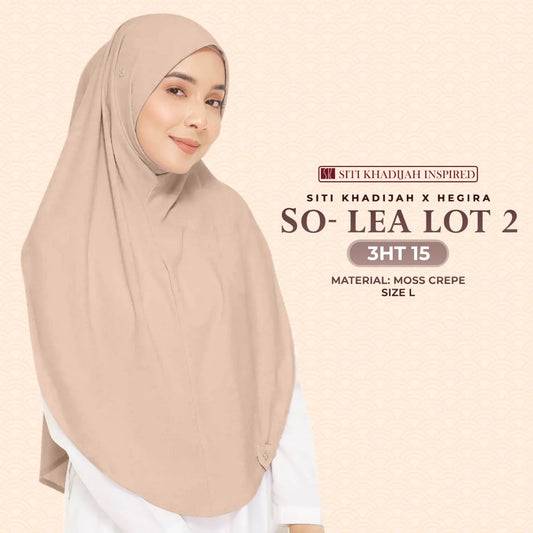 HEGIRA So-Lea Instant Hijab (Siti Khadijah X Hegira)