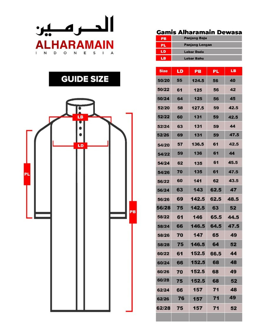 Al Haramain Viet Series (09) Original Thobe